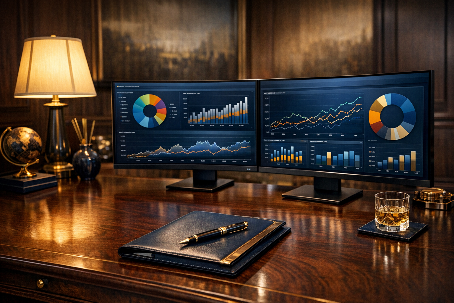 Portfolio management charts